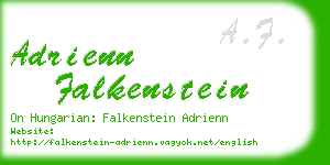 adrienn falkenstein business card